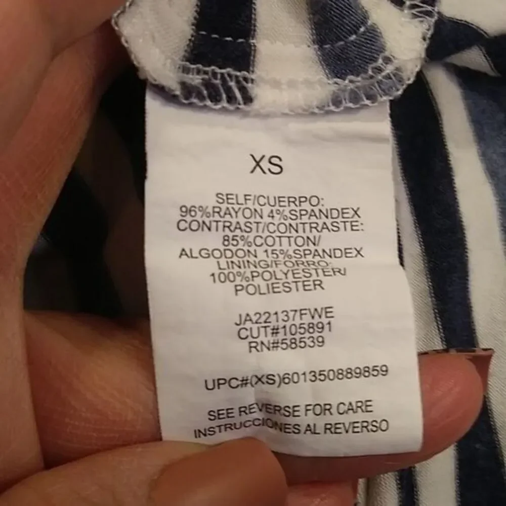 Speeckless girl white/blue sleeveless size XS